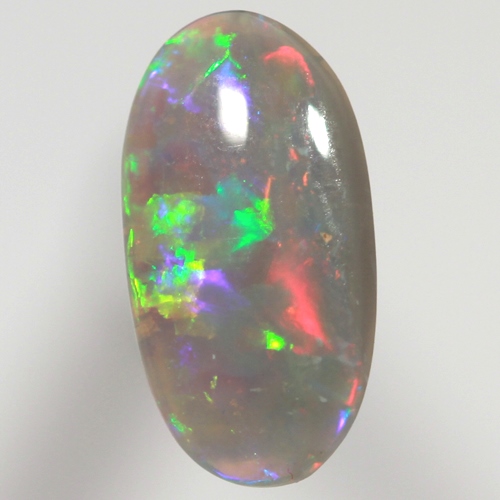 SOLID SEMI BLACK OPAL Crispy bright fire, red and green